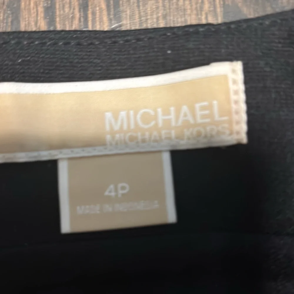 NWT Michael Kors leopard pencil skirt 4P